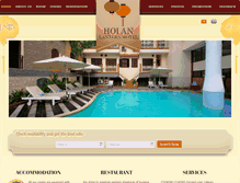 Tablet Screenshot of hoianlanternhotel.com